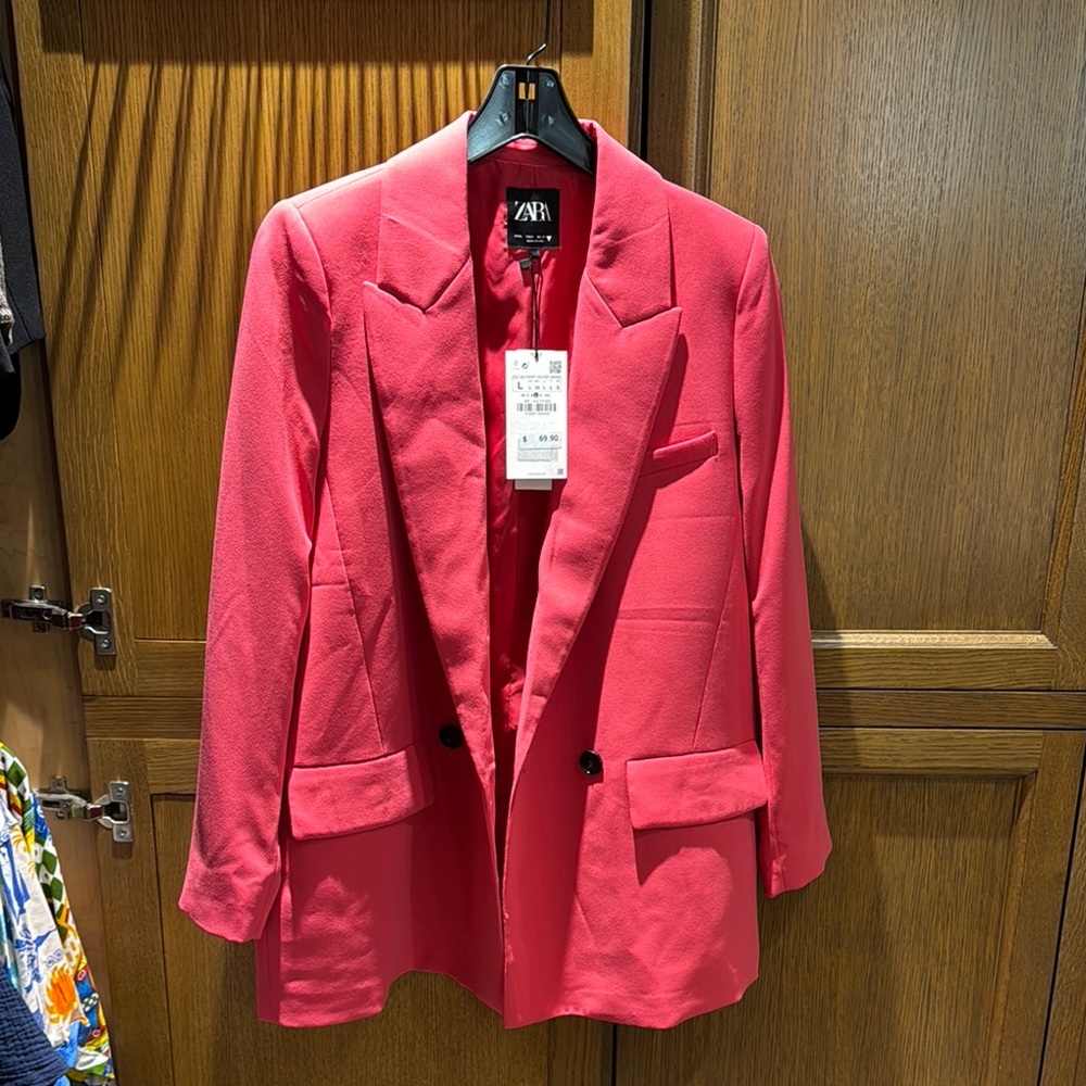 Zara Vibrant Pink Jacket